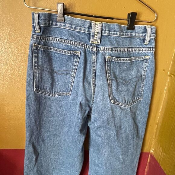 Vintage Bugle Boy size 32L high rise jeans. - Picture 4 of 8
